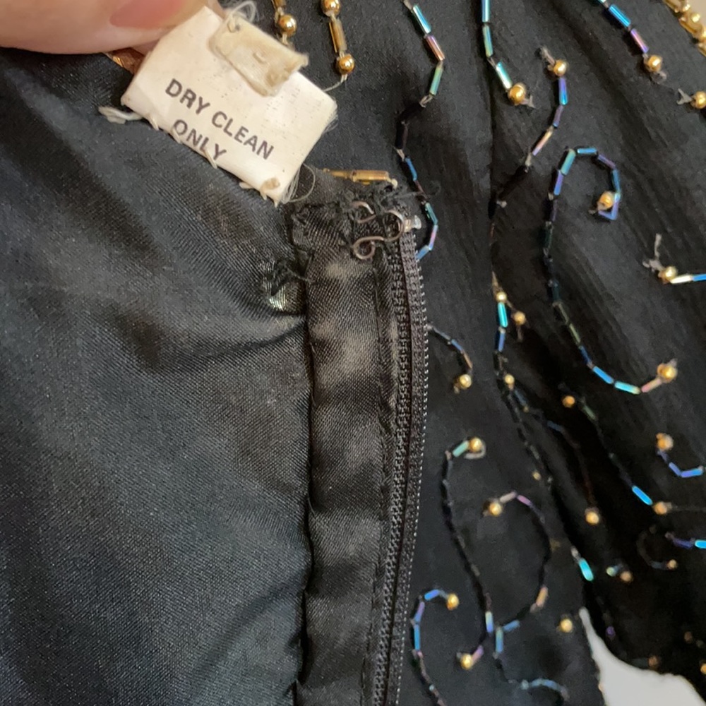 SWEE LO 100% silk dress vintage - Picture 10 of 10